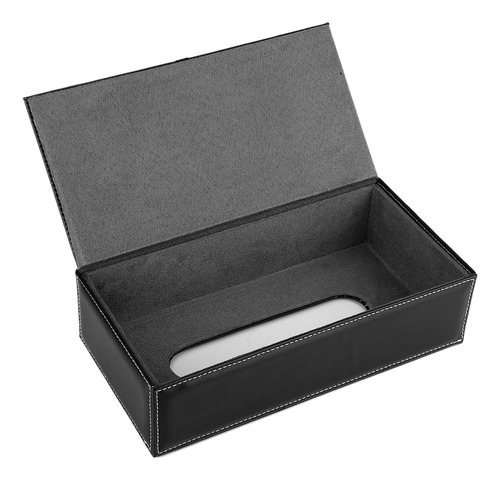 Servilletas De Papel Con Visera Solar De Piel Sintética Negr