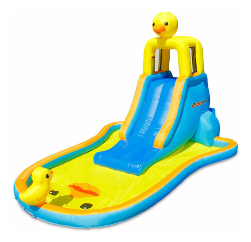 Bounceland Ducky Splash Tobogan Acuatico Piscina 16.2 Pie X