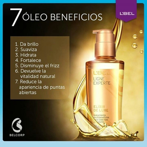 Elixir De Luxe Lbel Tratamiento Cabello Hidrata Reparacion