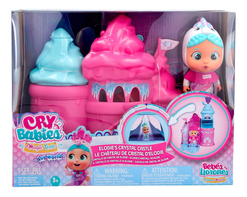 Playset Bebes Llorones Castillo De Cristal De Elodie