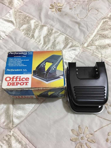 Office Depot Perforadora 2 Orificios Perfora Hasta 30 Hojas | Envío gratis