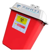 Comprar Contenedor Para Residuos Punzocortantes Rpbi 12 Litros Rojo