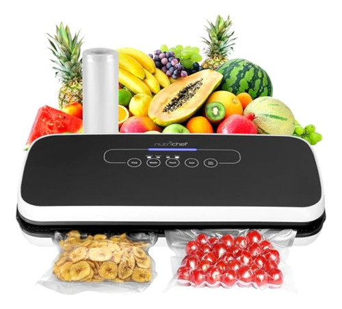 Sistema Automático De Sellado De Aire Al Vacío Nutrichef Par