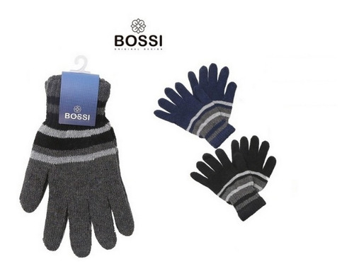 Guantes Magicos Rayados Bossi X 12 Pares Ar1 8759 Ellobo