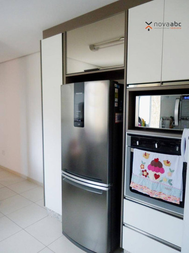 Cobertura Com 2 Dormitórios À Venda, 70 M² Por R$ 600.000 - Vila Francisco Matarazzo - Santo André/sp - Co1078