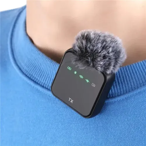 Microfono Inalambrico F11-2 Bluetooth Color Negro | Cuotas sin interés