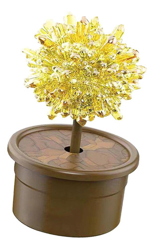 Kit De Cultivo De Cristal Novedoso, Juguete Amarillo