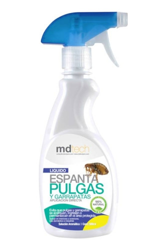 Espanta Pulgas Y Garrapatas Medio Litro Spray Envío Gratis 