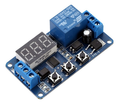 Circuito Digital Control Tiempo Delay Timer Ciclo Contador