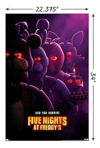 Trends International Five Nights At Freddys Movie - Teaser