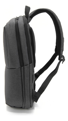 Mochila para Laptop Getttech, Mochila de 15 Pulgadas, Mochila Antirrobo, Gris, GMS-22002