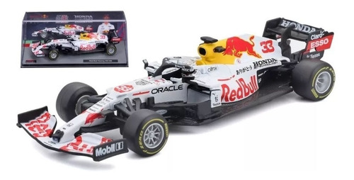 Miniatura F1 Bburago Redbull Rb16b 1:43 #33 Max Verstappen