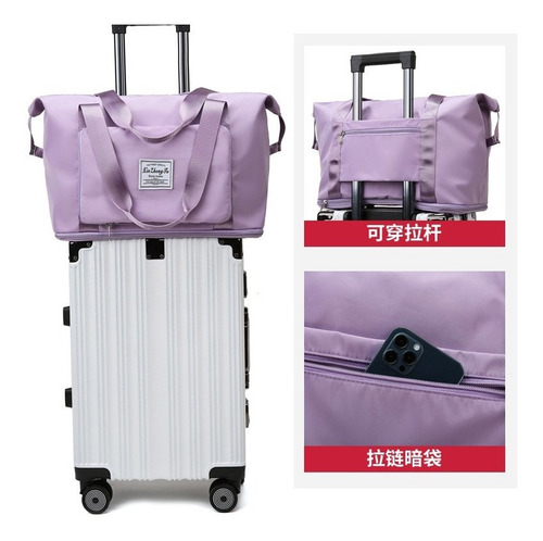 Imagen 5 de 5 de Bolso Sobre Extensible Para Viajes Gimnasio Impermeable