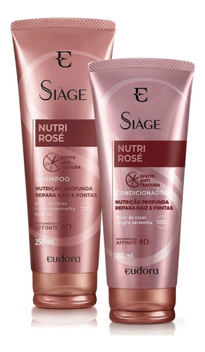 Eudora - Siàge - Nutri Rose - Shampoo E Condicionador