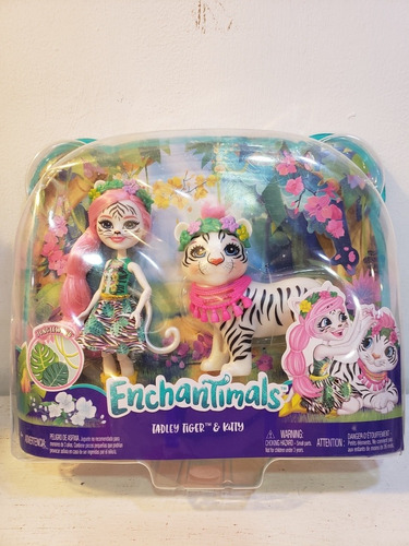 Muñeca Enchantimals Tadley Tiger & Kitty