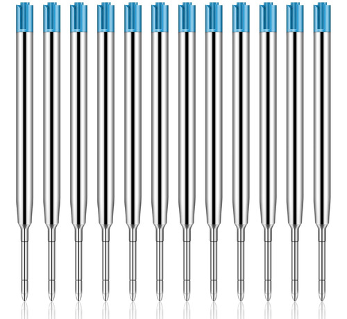 Recambios De Bolígrafo Reemplazables De Metal Liso, 50 Unida