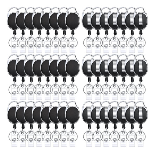 Paquete De 50 Carretes Retráctiles De Identificación ...