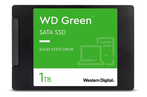 Disco Ssd Western Digital 1tb Green 2.5 Sata Wds100t3g0a