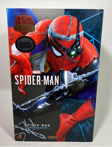 Spiderman Cyborg Suit Hot Toys