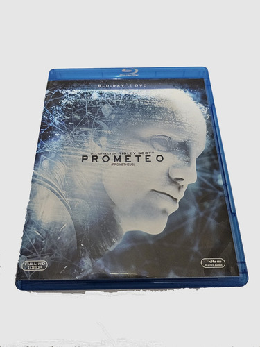 Prometeo Pelicula Blu-ray + Dvd Prometheus Alien (Usado)
