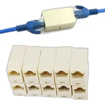Comprar ¡5 X! 1 A 2 Lan Ethernet Cable De Red Rj45 Adaptador Splitte