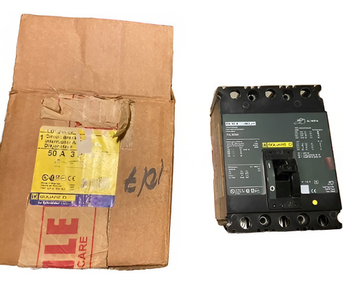 Interruptor Termomagnetico Square D 3x50a Fhl36050 Nuevo