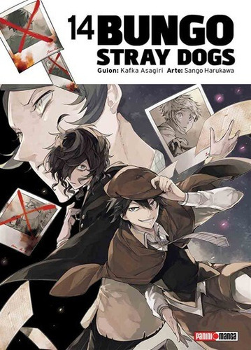 Bungo Stray Dogs: Panini Manga Bungo Stray Dogs N.14, De Kafka Asagiri. Serie Bungo Stray Dogs, Vol. 14. Editorial Panini, Tapa Blanda, Edición 1 En Español, 2019