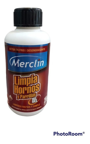 Limpia Hornos & Parrillas Max Gel Merclin 250ml