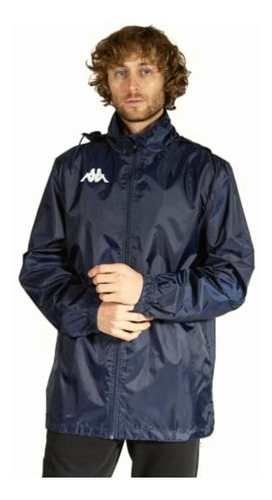 Kappa Chamarra Impermeable Para Hombre, 4soccer Wister Color