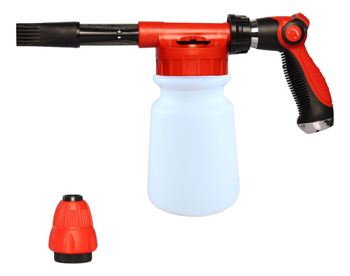 Pistola Con Boquilla Transparente Para Rociar Una Botella De