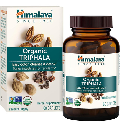 Extracto Triphala Orgánico 700mg 60u Salud Arterial-detox