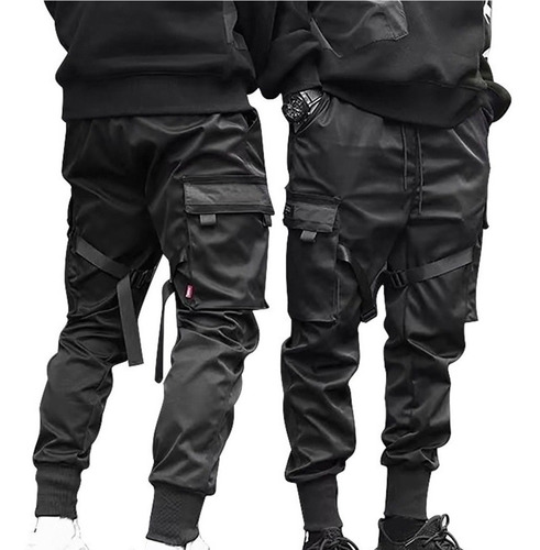 Hombres Casual Harem Joggers Sudadera Hip Hop Pantalones