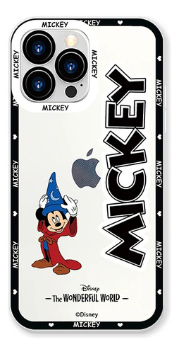 Funda De Teléfono De Mickey Disney Cartoon Mouse Para iPhone
