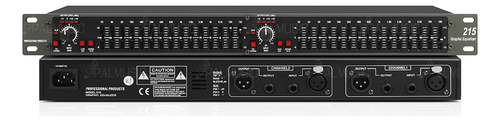 Ecualizador De Audio Estéreo Profesional Para 15 Bandas Palm