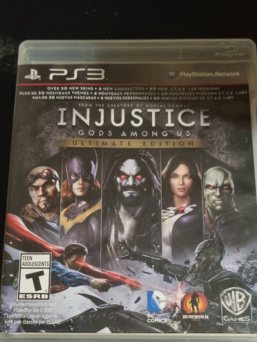 Injustice Ultimate Edition Juego Ps3