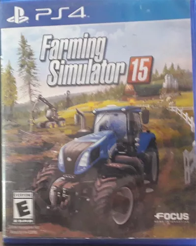 Jogo Farming Simulator 15 Ps4 Mídia Física Simulador Fazenda