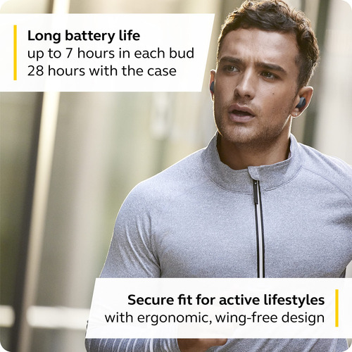 Auriculares Bluetooth Jabra Elite 4 Active True Wireless Neg
