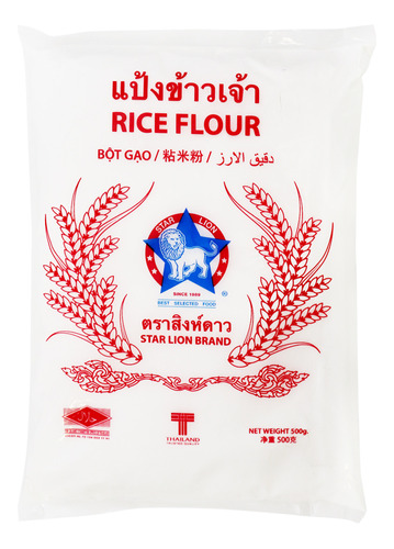 Rice Flour/ Harina De Arroz (regular) Thai X500gr
