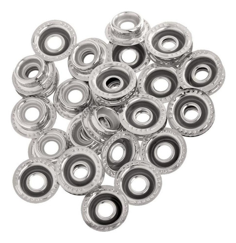 Prendedores De Pressão 15mm Sliver