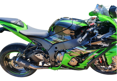 Ponteira Esportiva Zx10 Zx10r Zx 10 Kawasaki Hp Pro + Link