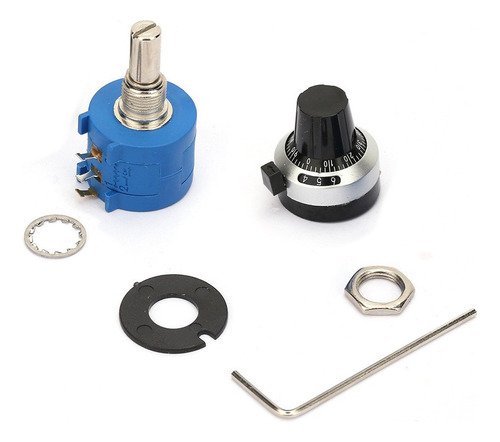 3590s-2-501l 2w Resistencia Variable De Ajuste De 500ohm Bob