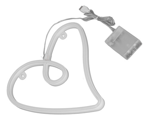Fuente De Alimentación Dual Heart Neon Light Retro Ip45