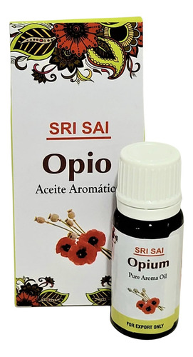 Aceite Aromático Opio - Sri Sai