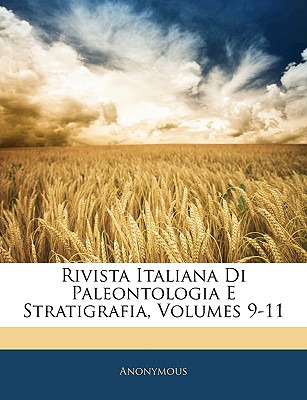 Libro Rivista Italiana Di Paleontologia E Stratigrafia, V...