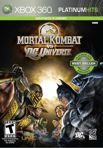 Mortal Kombat Vs. Dc Universe Fisico Xbox 360 (Reacondicionado)