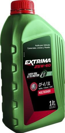 Lubricante Diesel Extrima Livianos-pesados 25w60 1lt