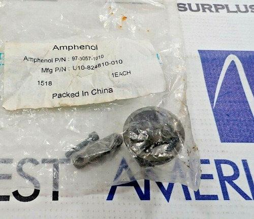 97-3057-1010 Amphenol Aerospace Cable Clamp *new In Bag* Ttj