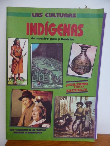 Las Culturas Indigenas De Nuestro Pais Y America  Clasa 1992