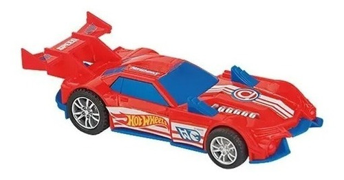 Auto Hot Wheels Vehiculo A Pull Back 13cm 72190 Srj