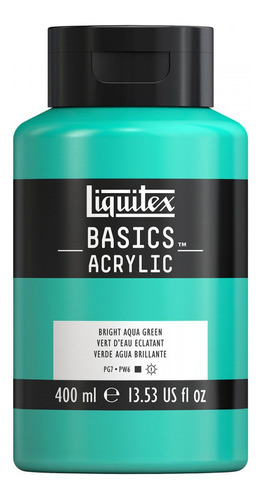 Tinta Acrílica Liquitex Basics 400ml 719 Bright Aqua Green